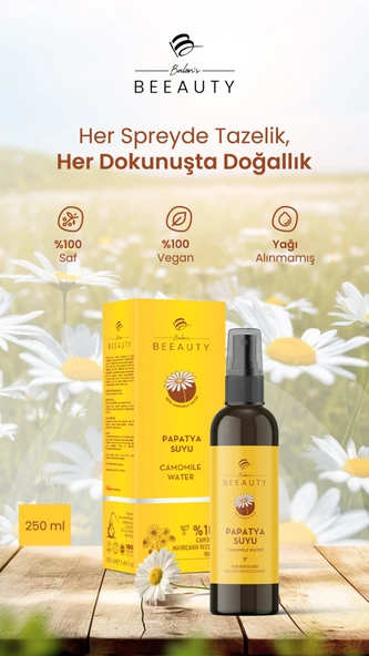 SAF PAPATYA HİDROSOLÜ * 250 ML - Resim 2