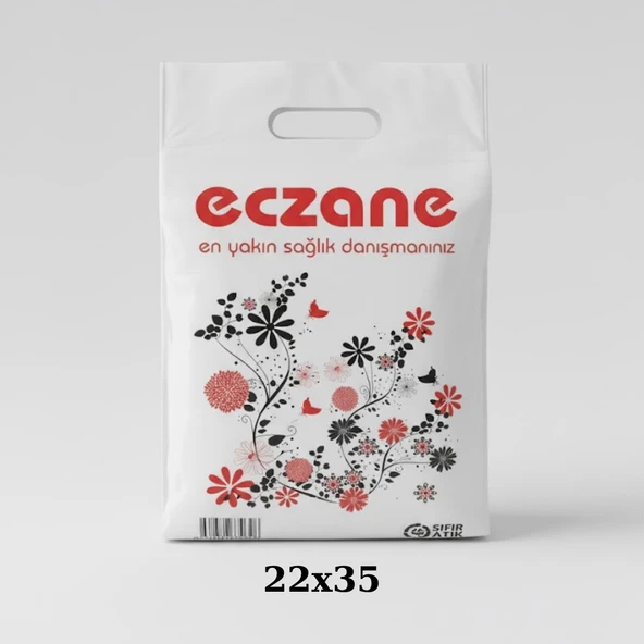 Eczane Poşeti Bio Mini El Geçme-100 Adet 22x35 - 3