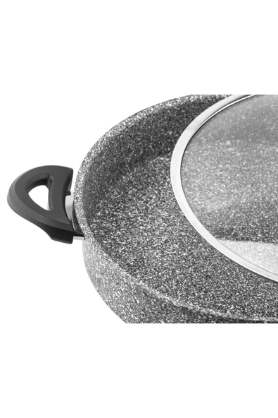 Ultra Granit Basık Tencere 30 Cm - Resim 6