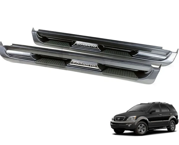 Kıa Sorento Yan Basamak 2007-2011 Arası Uyumlu Gri Oem Boyalı - 2