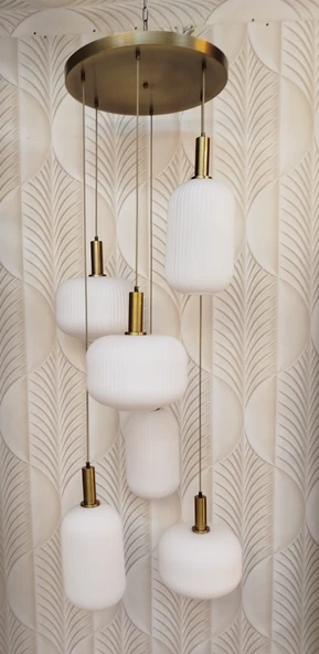 Modern Tasarım avize  6 Lı