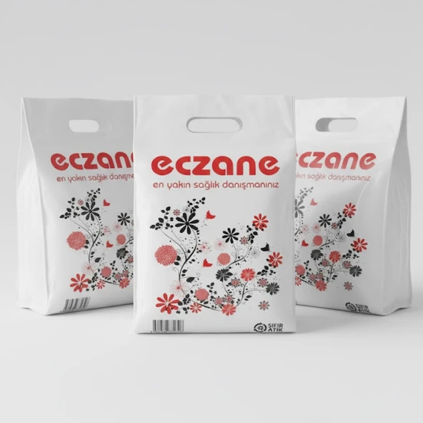 Eczane Poşeti Bio Mini El Geçme-100 Adet 30x40 - 2