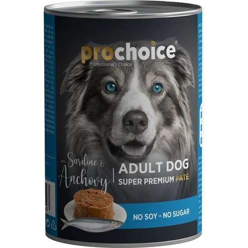 Pro Choice Sardunya ve Hamsili Yetişkin Köpek Konservesi 400 Gr ürün görseli 1