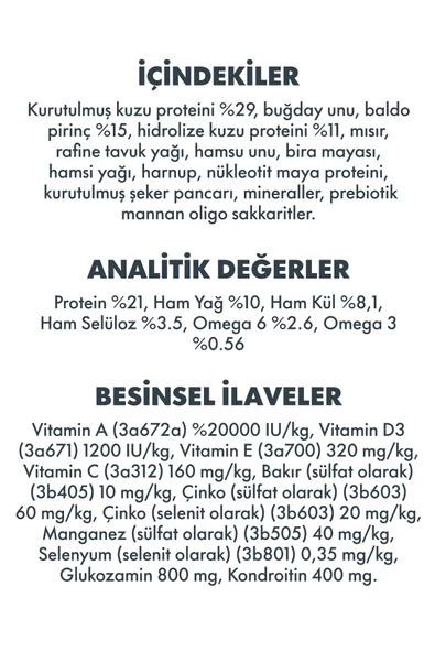 Kuzu Etli Yetişkin Köpek Maması 18 Kg - 4