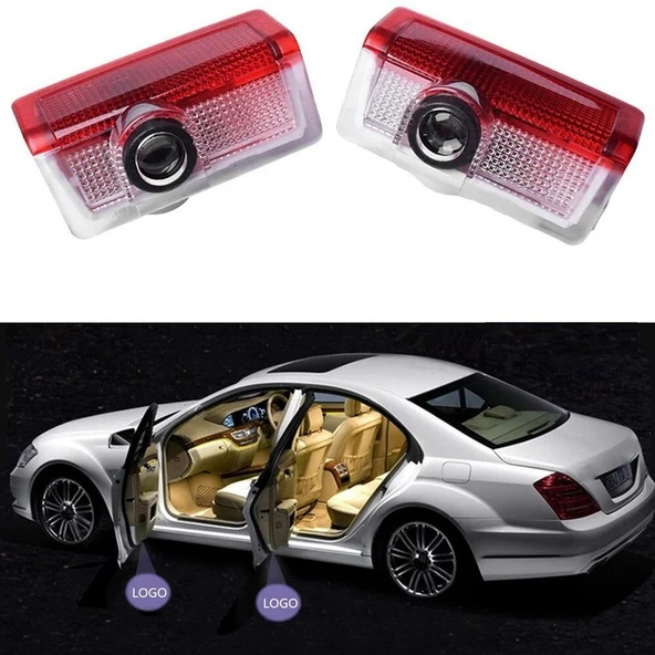 Mercedes W212 Kapı Altı Hayalet Logo 2009-2016 arası modellere uyumlu