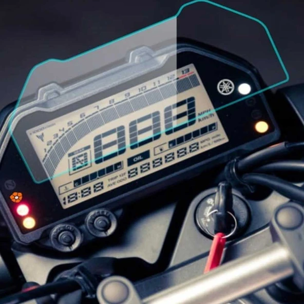 Yamaha MT 25 2020 2024 Gösterge Paneli Nano Ekran Koruyucu - 3