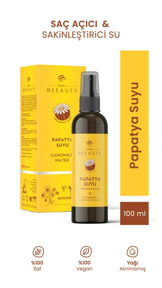SAF PAPATYA HİDROSOLÜ * 250 ML ürün görseli 1