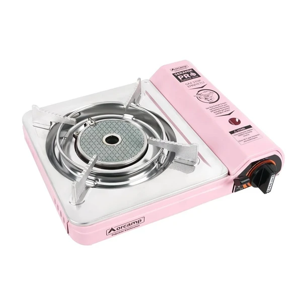 Orcamp Seramik Pro Portatif Ocak Pembe - 3