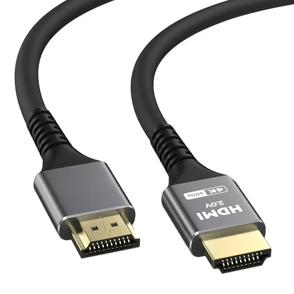 Alfalink AK-HD4K15 19+1 HDMI to HDMI 15m Metal v2.0 4K (4096*2160)  Kablo - 1