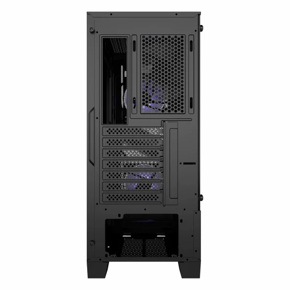 MSI MAG Forge 100M USB 3.2 RGB ATX Mid Tower Siyah Kasa - Resim 6