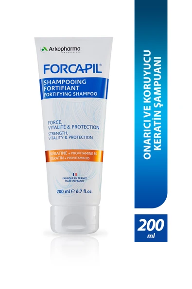 Arkopharma Forcapil Fortifying Shampoo – Onarıcı Ve Koruyucu Şampuan ürün görseli