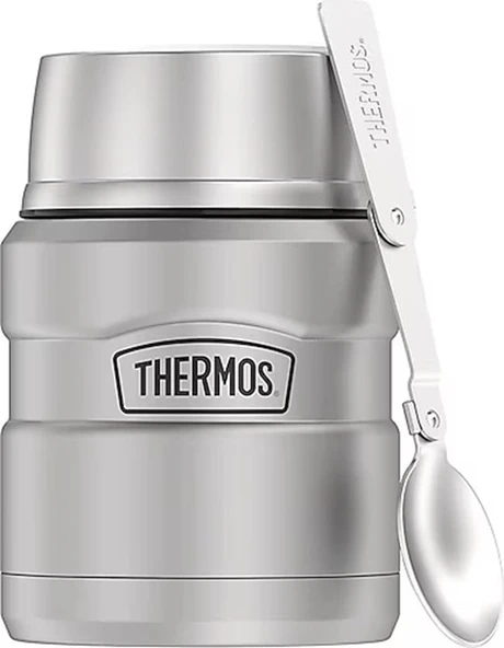 Thermos SK3000 Stainless King 470 ml Çelik Yemek Termosu Gri ürün görseli