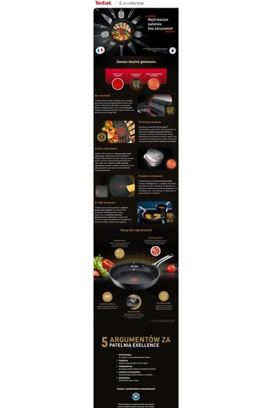 Tefal Titanyum 6X Excellence İndüksiyon Tabanlı 28 cm Tava - 3