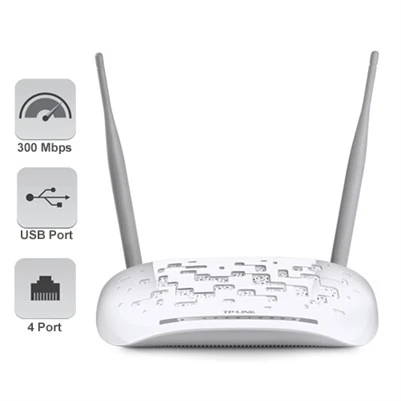 TP-Link TD-W9970 4 Port 300 Mbps VDSL2 Modem ürün görseli