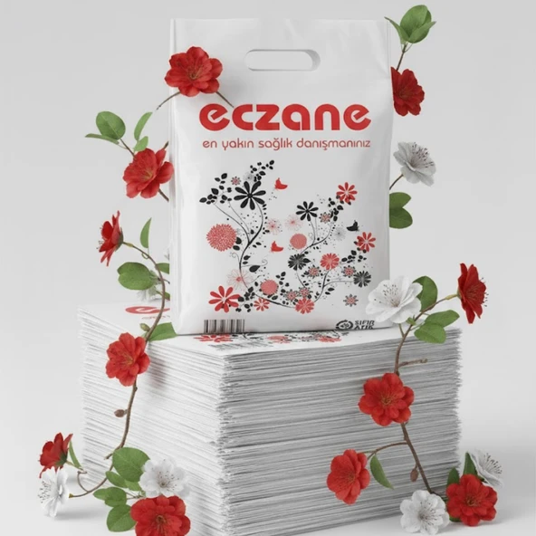 Eczane Poşeti Bio Mini El Geçme-100 Adet 30x40