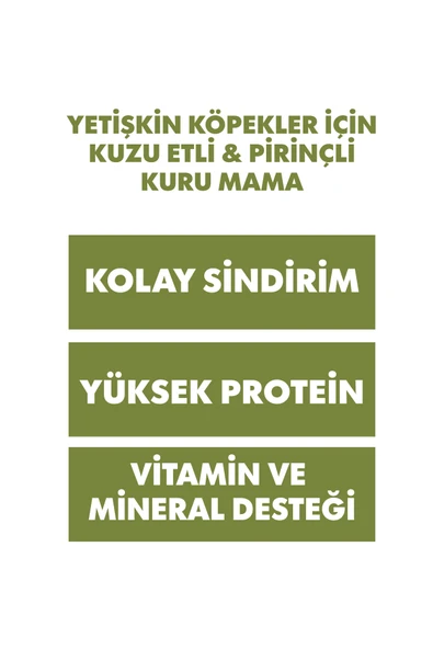 Kuzu Etli Yetişkin Köpek Maması 18 Kg - 3