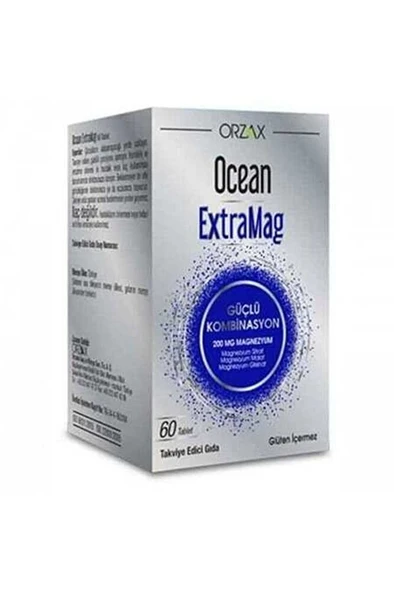 OCEAN EXTRAMAG 60 TABLET MAGNEZYUM - Resim 2