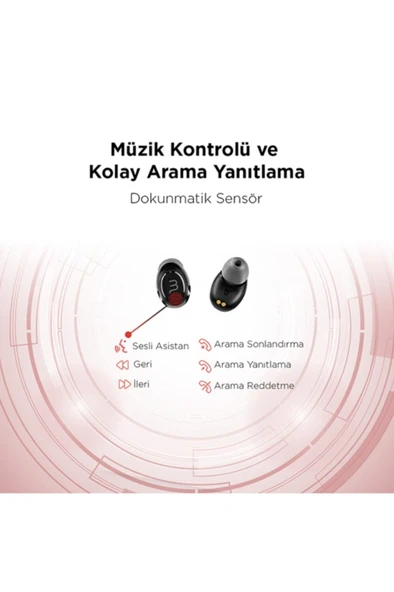 Mojue by ttec TW04 Gerçek Kablosuz TWS Bluetooth Kulaklık - 3