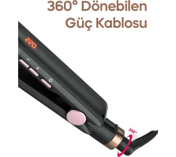 SHD-1708 Ultrasmooth Dijital Saç Düzleştirici - Resim 2