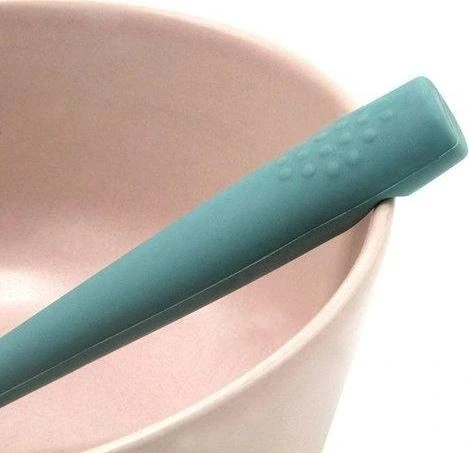 Babyjem Yumuşak Uçlu Silikon Kaşık Mint - Resim 4