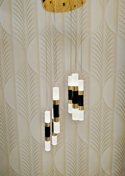 Yuvarlak Ledli avize 6 Lı - 3