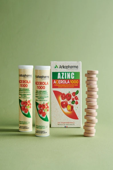 Arkopharma Azinc Acerola 1000 C Vitamini Içeren Takviye Edici Gıda - Resim 4