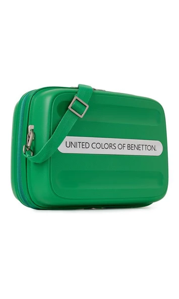 Benetton Seyahat Kozmetik Çantası Valiz Uyumlu Yeşil 14BNTMKY1000-YŞL - Resim 3