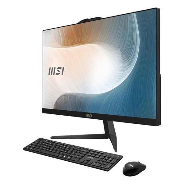 MSI 23.8" MODERN AM242 12M-1896XTR CORE i5 1235U 8GB RAM- 1TB M2 NVME- O/B UHD FDOS - Resim 3
