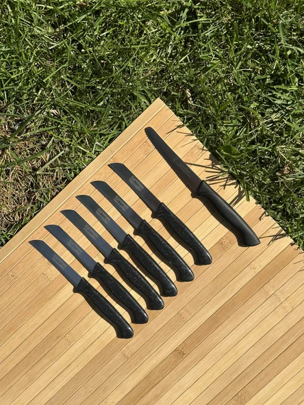 Solingen Siyah Set- 6'lı Meyve Bıçağı+1 Sebze Bıçağı ürün görseli