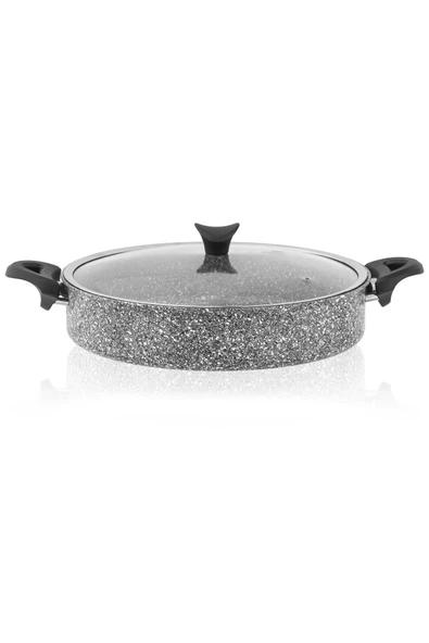 Ultra Granit Basık Tencere 30 Cm - Resim 2