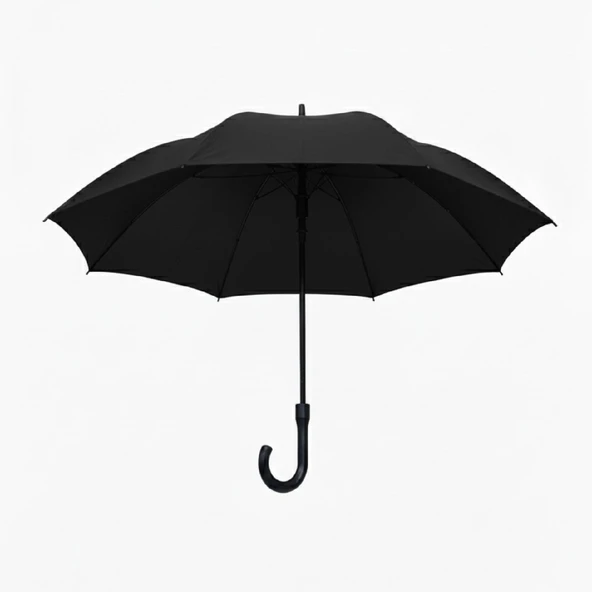 CCL Yarı Otomatik 8 Telli Fiber Baston 70 cm Şemsiye Renkli (116M) GKH - Resim 2