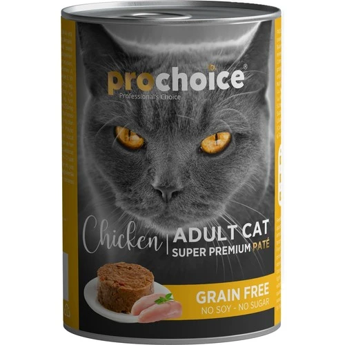 Pro Choice Tavuklu Yetişkin Kedi Konservesi 400 Gr ürün görseli 1