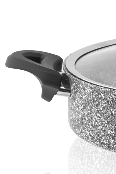 Ultra Granit Basık Tencere 30 Cm - Resim 4