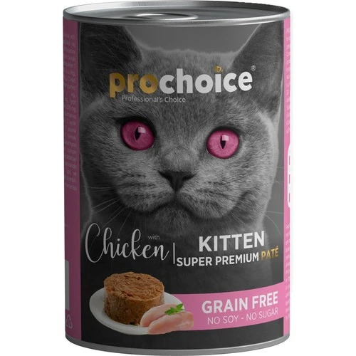 Pro Choice Kitten Tavuklu Yavru Kedi Konservesi 400 Gr ürün görseli 1