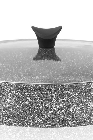 Ultra Granit Basık Tencere 30 Cm - Resim 3