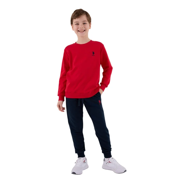 Erkek Çocuk Kırmızı Eşofman Takımı ürün görseli 1