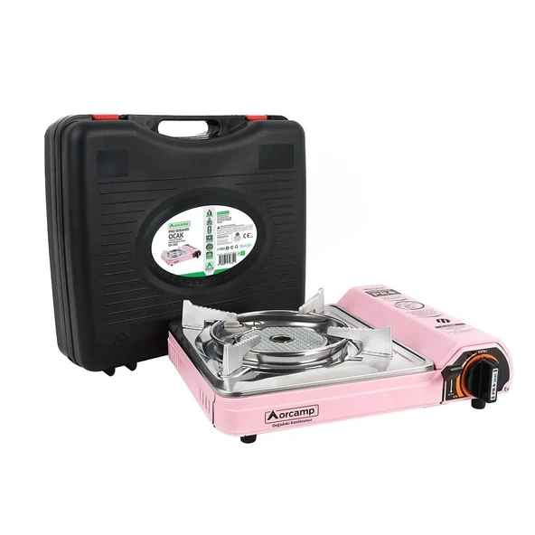 Orcamp Seramik Pro Portatif Ocak Pembe - 2