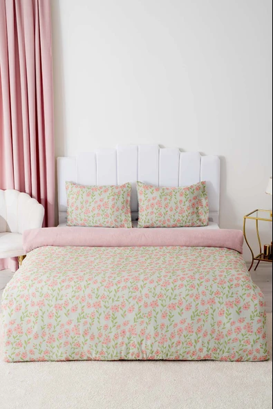 Rivaİstanbul Sara Çift Kişilik Nevresim Takımı Pamuklu - Resim 2