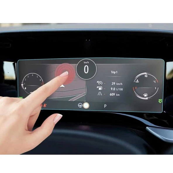 Opel Grandland Gösterge Paneli Nano Ekran Koruyucu - 3