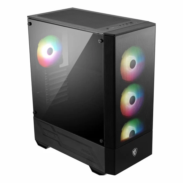 MSI MAG Forge 112R USB 3.2 ARGB ATX Mid Tower Siyah Kasa - Resim 4