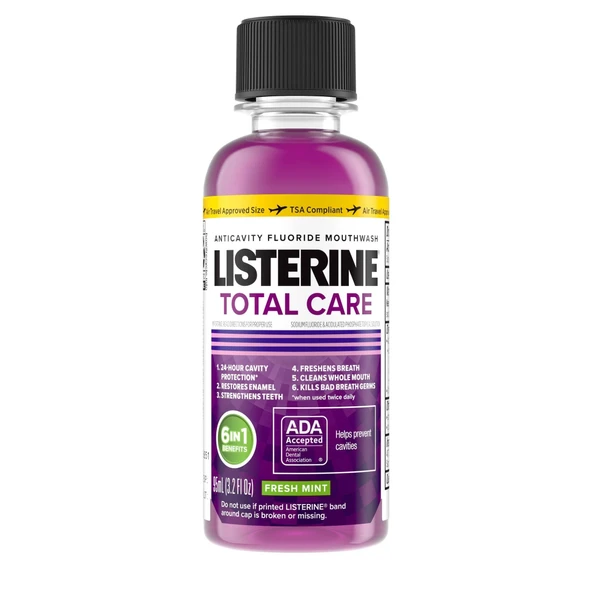Listerine Total Care Çürük Önleyici Florürlü Gargara 95 ml ürün görseli
