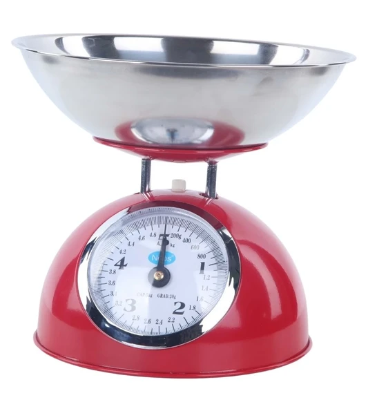 Paslanmaz Çelik 5 Kg Kapasiteli Mekanik İnce Ayar Terazi | Hassas Ve Dayanıklı Tartım - 1