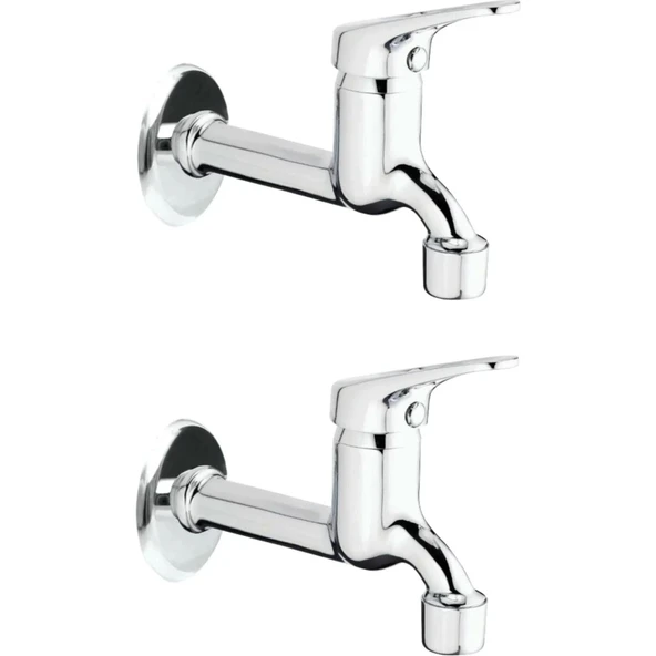 2li Aç Kapa Mix Lavabo Musluk Wc Lavabo Uzun Musluk Perlatörlü - 1
