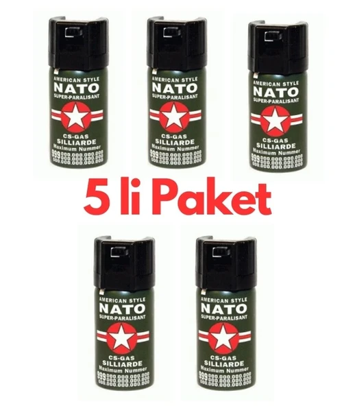 Natoo Bıber Gazı 5 Adet Birden - 1