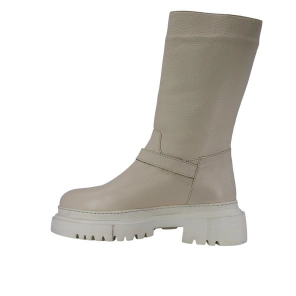 Hobby 26421 Hakiki Deri Kadın Postal Bot - Resim 4