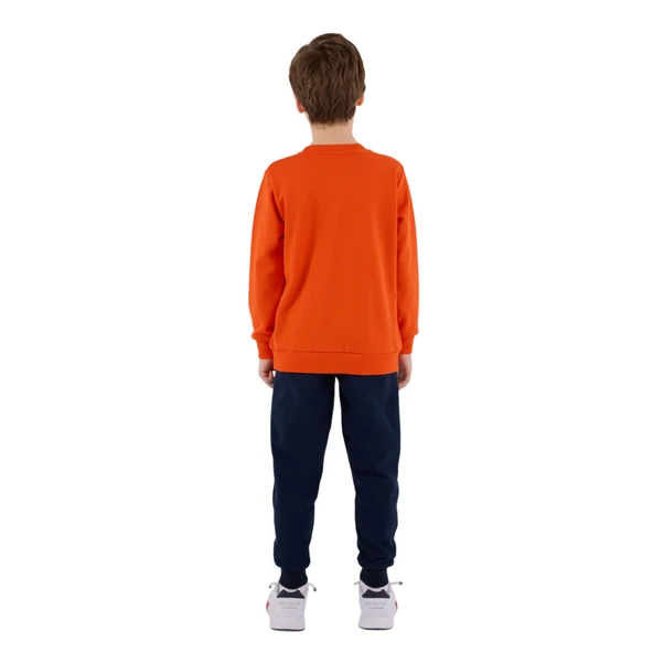 Erkek Çocuk Turuncu Eşofman Takımı - Resim 3