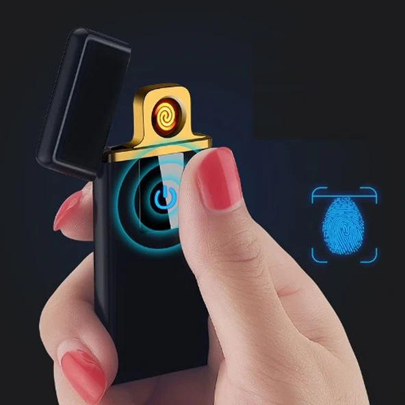 Dokunmatik Parmak İzli Usb Çakmak - 1