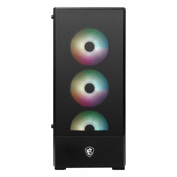 MSI MAG Forge 112R USB 3.2 ARGB ATX Mid Tower Siyah Kasa - Resim 2