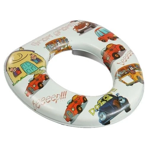 Baby Kids Çocuk-bebek Pratik Yumuşak Süngerli Desenli Klozet Adaptörü - 1