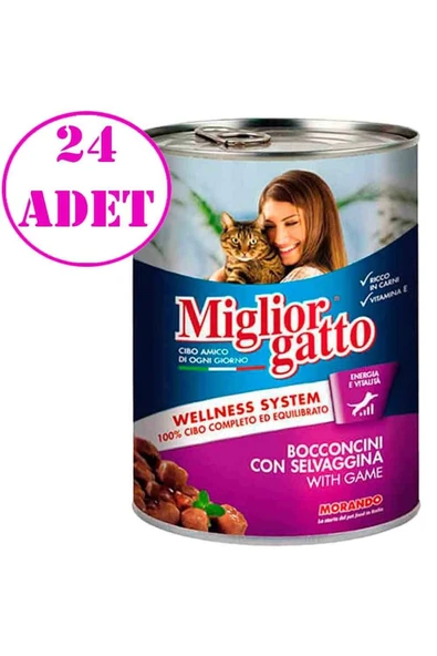 Miglior Gatto Kedi Konservesi Av Hayvanlı 405 Gr 24 Adet - 1